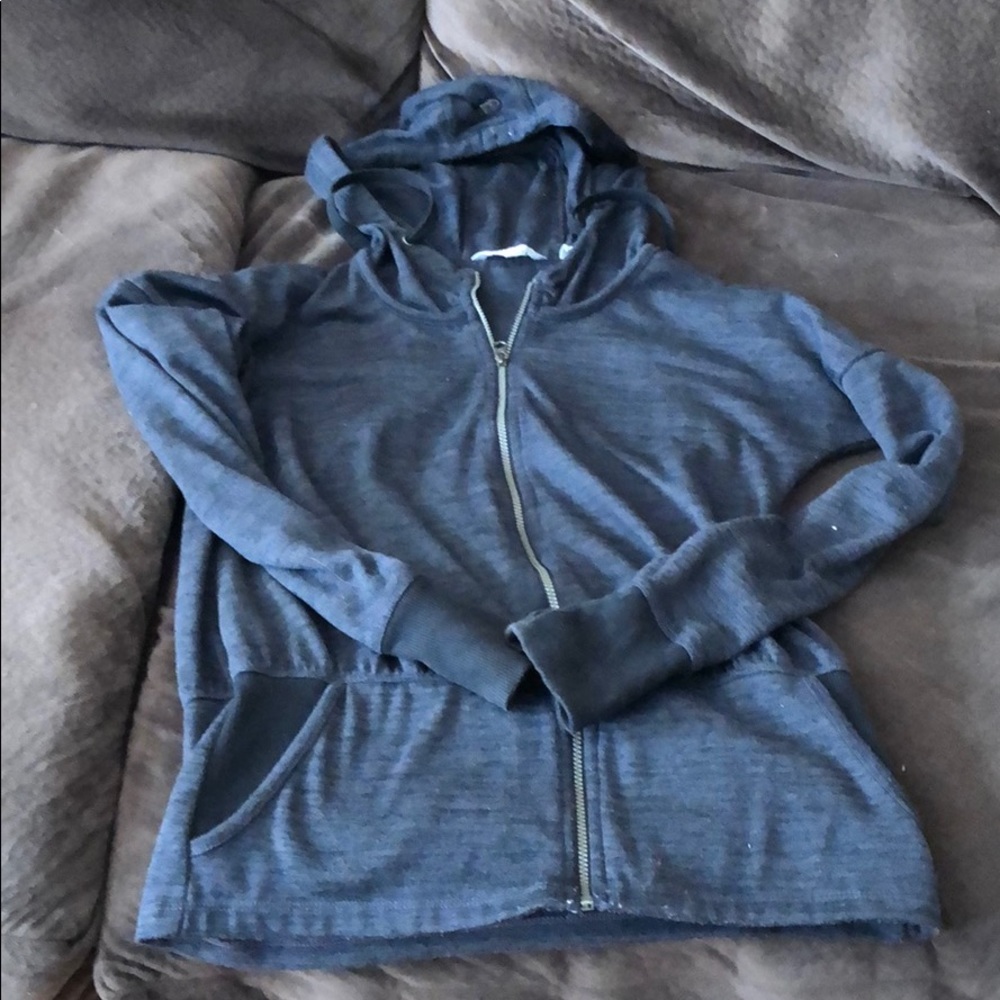 Athleta Sz xxs zip up sweatshirt hooded